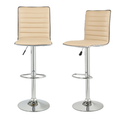 Adjustable Height Swivel Bar Stool by AdecoTrading