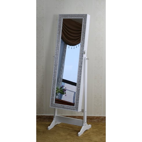 Ashley Jewelry Armoire with Mirror