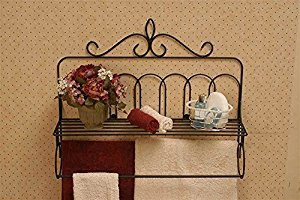 Victorian Double Quilt Holder with Shelf