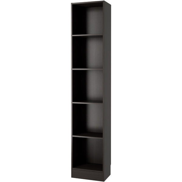 Tall Narrow 5-shelf Bookcase