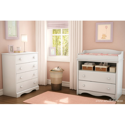 Heavenly Changing Table and Chest Set
