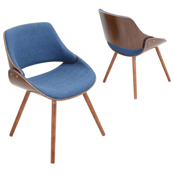 Fabrizzi Walnut Mid-century Modern Chair