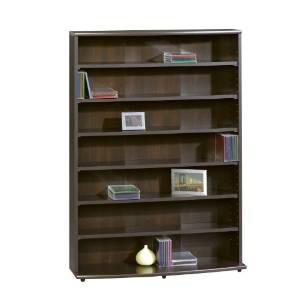 Sauder Multimedia Storage Tower, Book Shelf ,Cinnamon Cherry