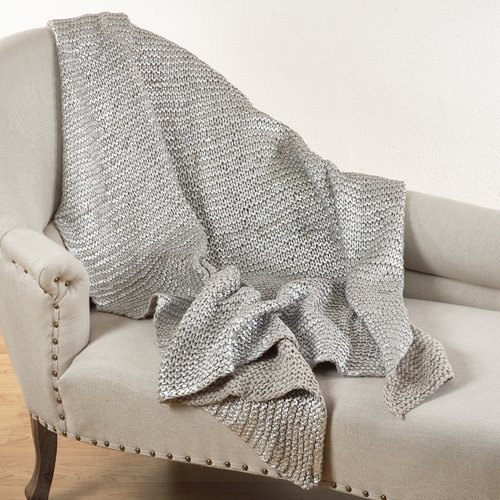 Cassandra Knitted Design Throw Blanket