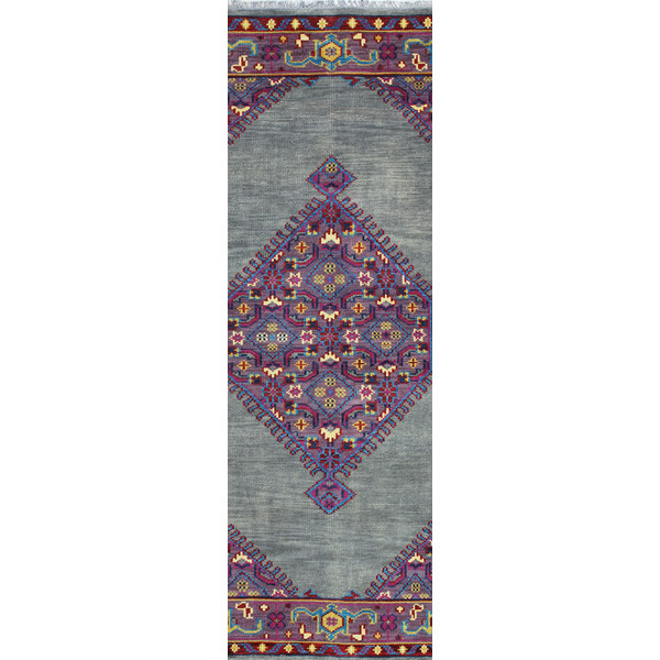 Knotted Wool Rug Made in India