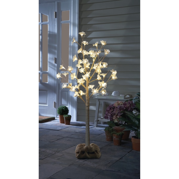 Order Home Collection 4ft Magnolia Blossom LED Tree