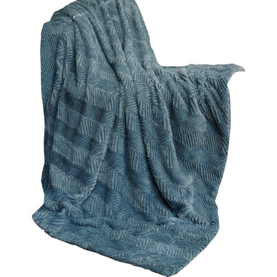 Herringbone Jumbo Over Sized Throw Blanket 