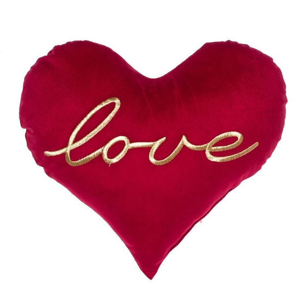 'All You Need Is Love' Heart Pillow