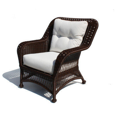 Princeton Outdoor Wicker Deep Seating Chair with Cushions