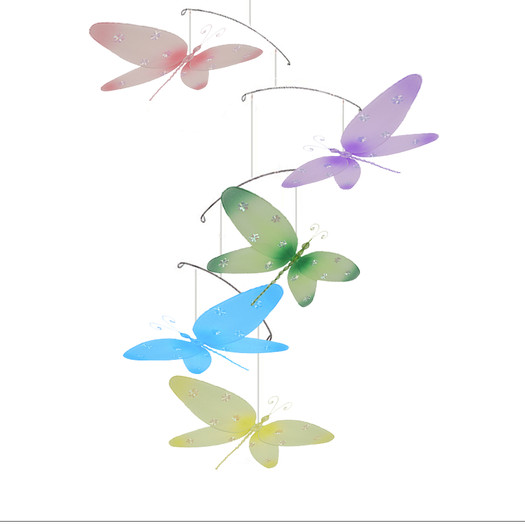 Dragonfly Sparkle Nylon Hanging Mobile 