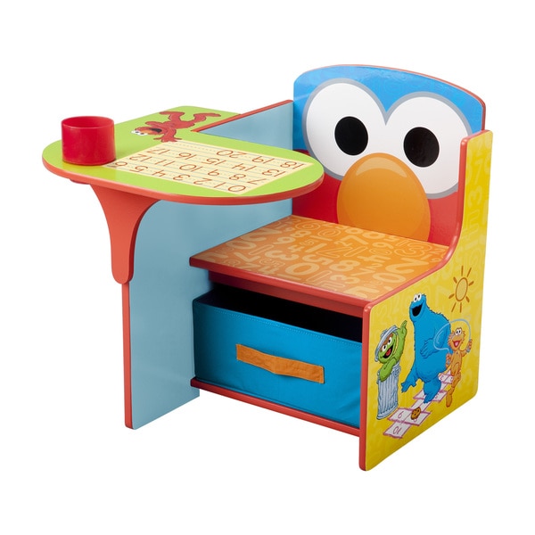 Sesame Street Chair Desk with Storage Bin