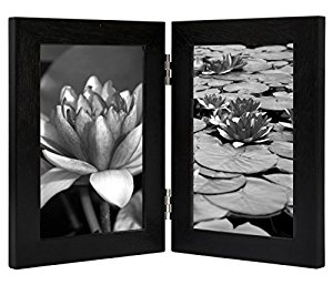  Hinged Picture Frame with Glass Front 