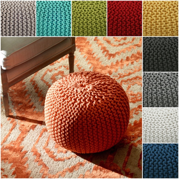 Casual Living Disco Cables Pouf