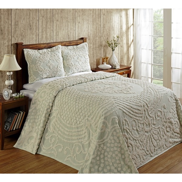 Florence Soft Cotton Chenille Bedspread