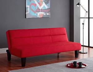 Kebo Futon Sofa Red