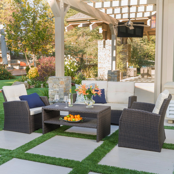4-Piece Tricia Patio Seating Group