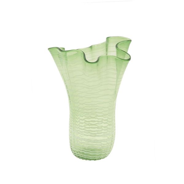 Gorgeous Green Glass Vase