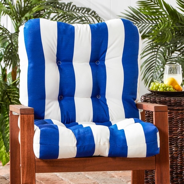 Outdoor Cabana Stripe Chair Cushion