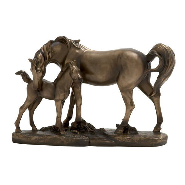 Nuzzling Horses Figurine