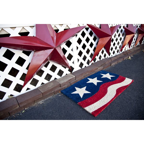 Sweet Home Stars and Stripes Doormat