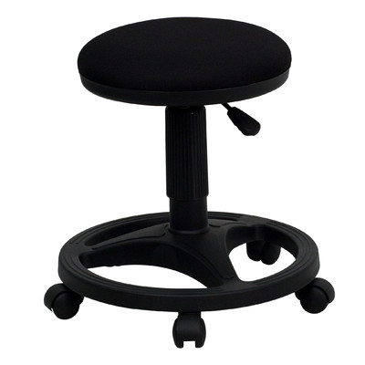Gutierres Height Adjustable Stool with Footring by Alcott Hill