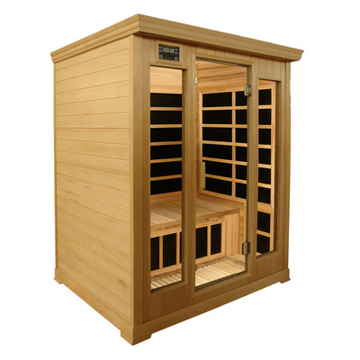 Luxury Series 3 Person Carbon FAR Infrared Sauna