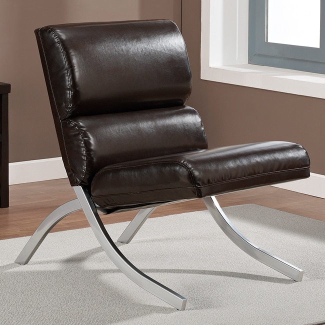 Rialto Brown Bonded Leather Chair