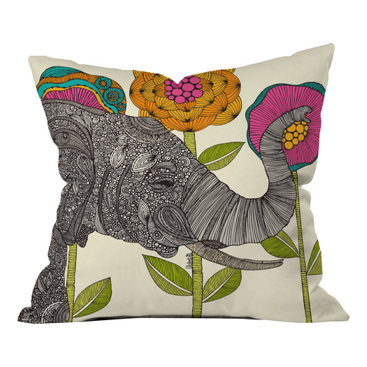 Valentina Ramos Aaron Indoor/Outdoor Throw Pillow by DENY Designs