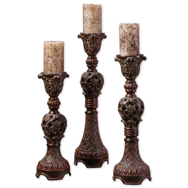  Rosina Candle Holders (Set of 3)