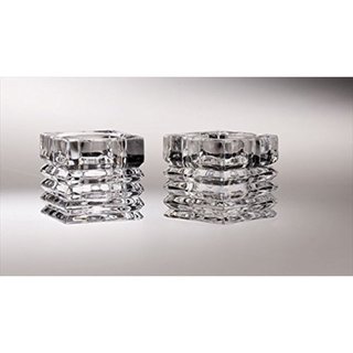 Majestic Gifts Crystal Tealight Holders (Set of 2)