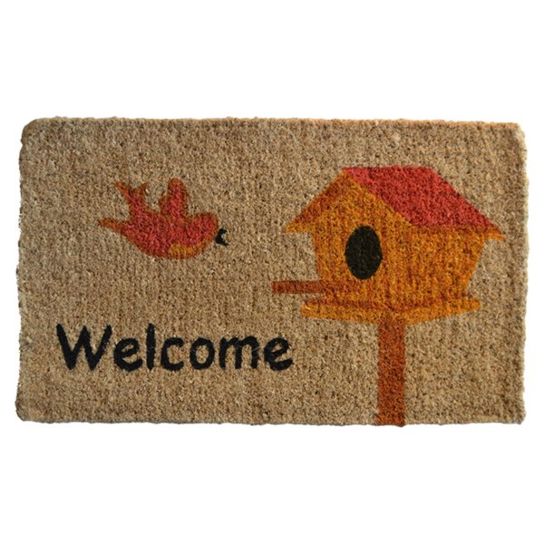 Creel Birdhouse Doormat 