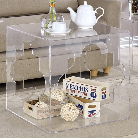 Channing Cube End Table by Mercury Row
