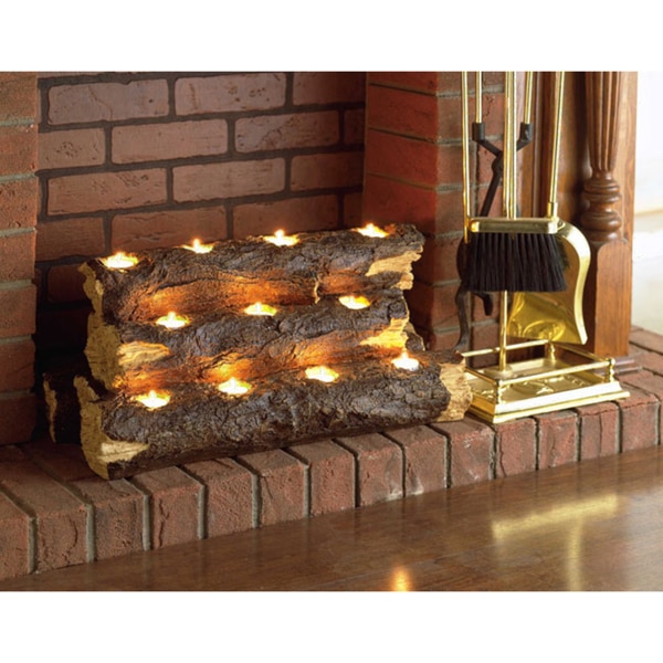 Harper Blvd Tealight Fireplace Log
