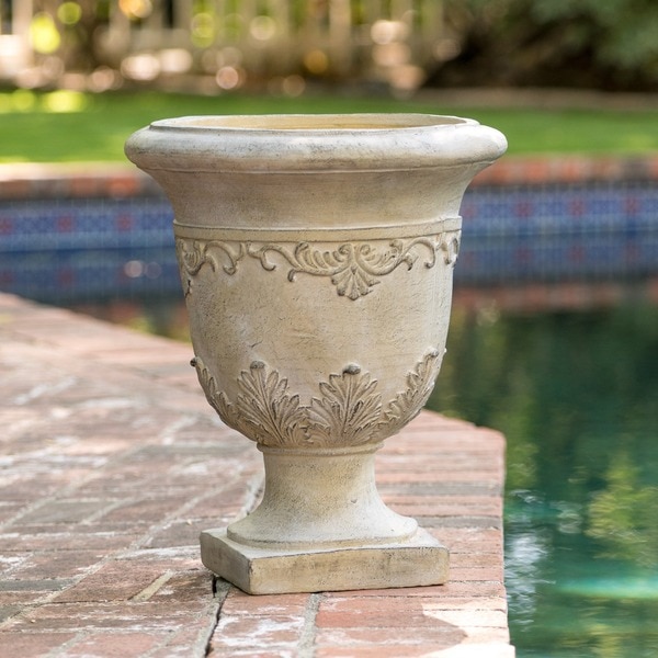 Moroccan Antique Green Stone Urn