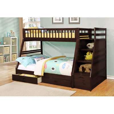 Dakota Twin over Full Bunk Bed with Storage