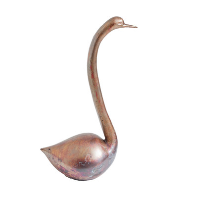 Copper Patina Swan Accent Figurine by Phillips Collection