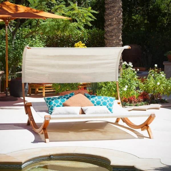 Marrakech Sunbed with Canopy