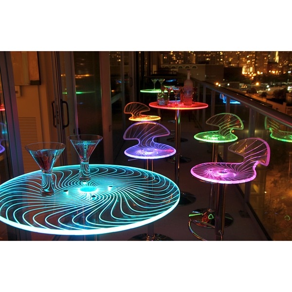 Spyra LED Light-up Bar Table