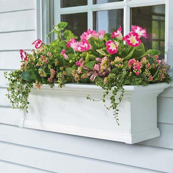 Self-Watering Window Planter Box 