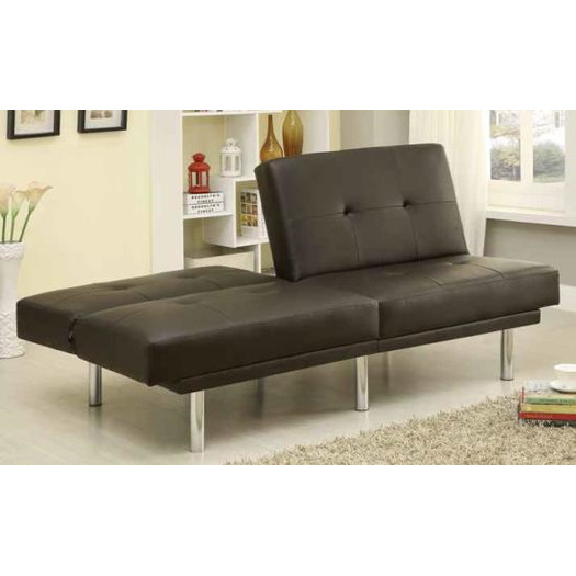 Wildon Home Â® Convertible Sofa, Black