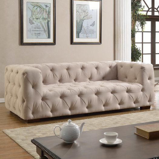 Tufted Large Sofa by Madison Home 