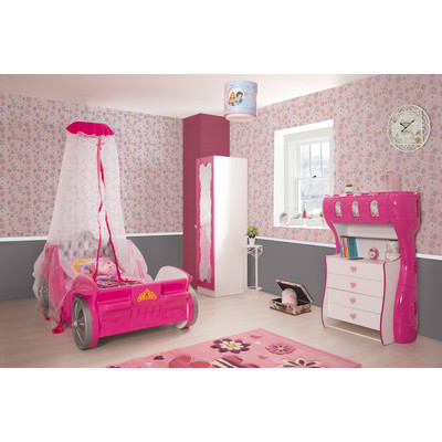 Princess Twin Sleigh Customizable Bedroom Set