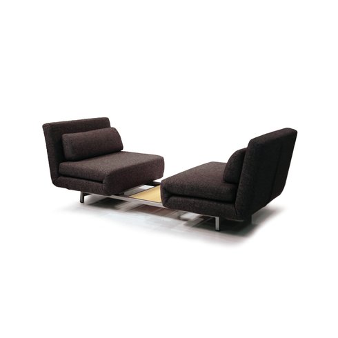Iso Double Convertible Sofa with Single Swivel Chairs