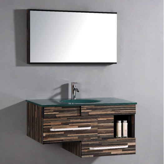 Pinova Single Bathroom Vanity Set with Mirror