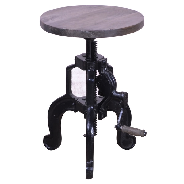 Rigsby Ash Gray Adjustable Stool