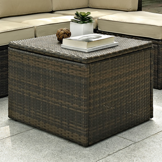 Queenstown Brown Coffee Table by Beachcrest Home