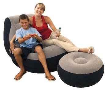 Inflatable Ultra Lounge with Ottoman