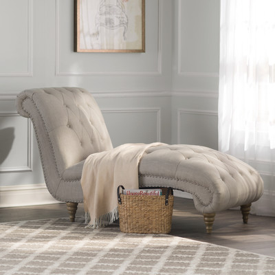 Versailles Living Room Chaise Lounge by Lark Manor