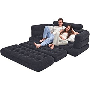 Intex Sectional Sleeper Sofa Futon Living Room Furniture Couch Bed Loveseat
