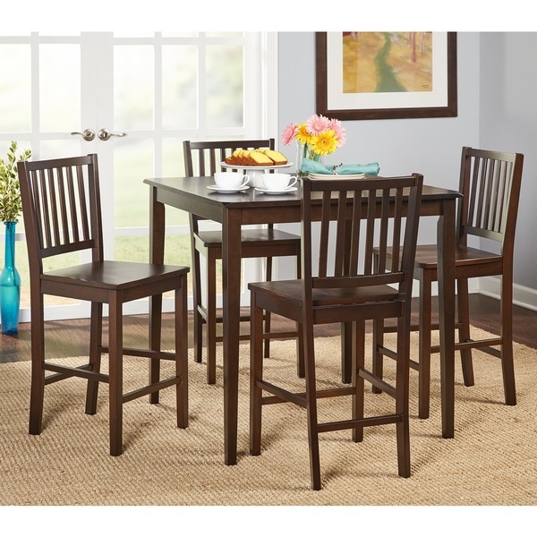 Shaker Counter Height 5-piece Dining Set